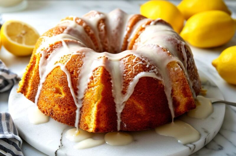 1920's Ritz Carlton Lemon Pound Cake