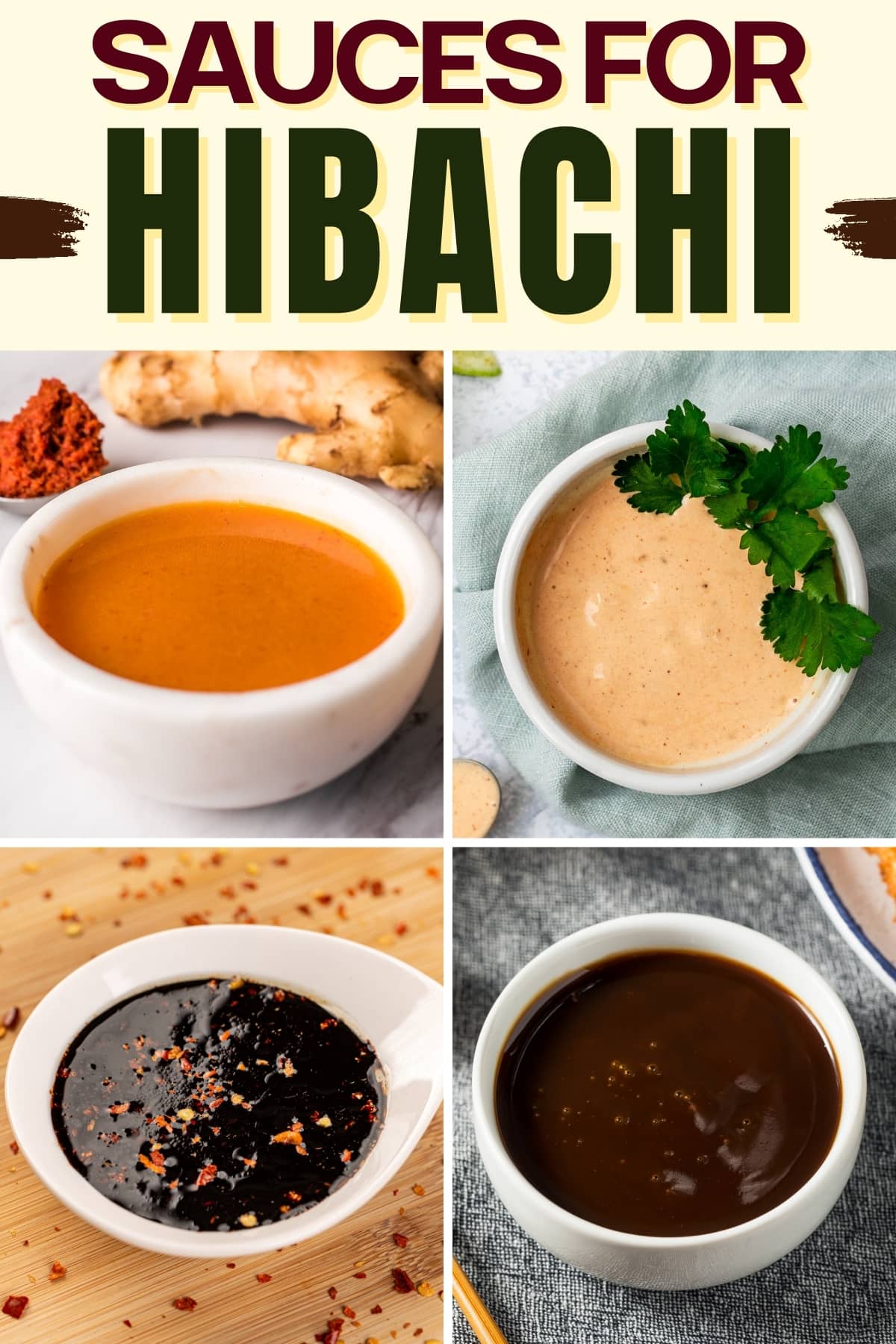 Sauces for Hibachi