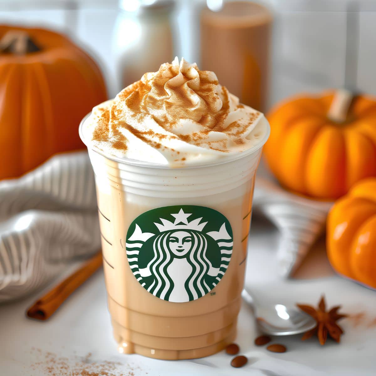 Refreshing homemade starbucks pumpkin spice latte