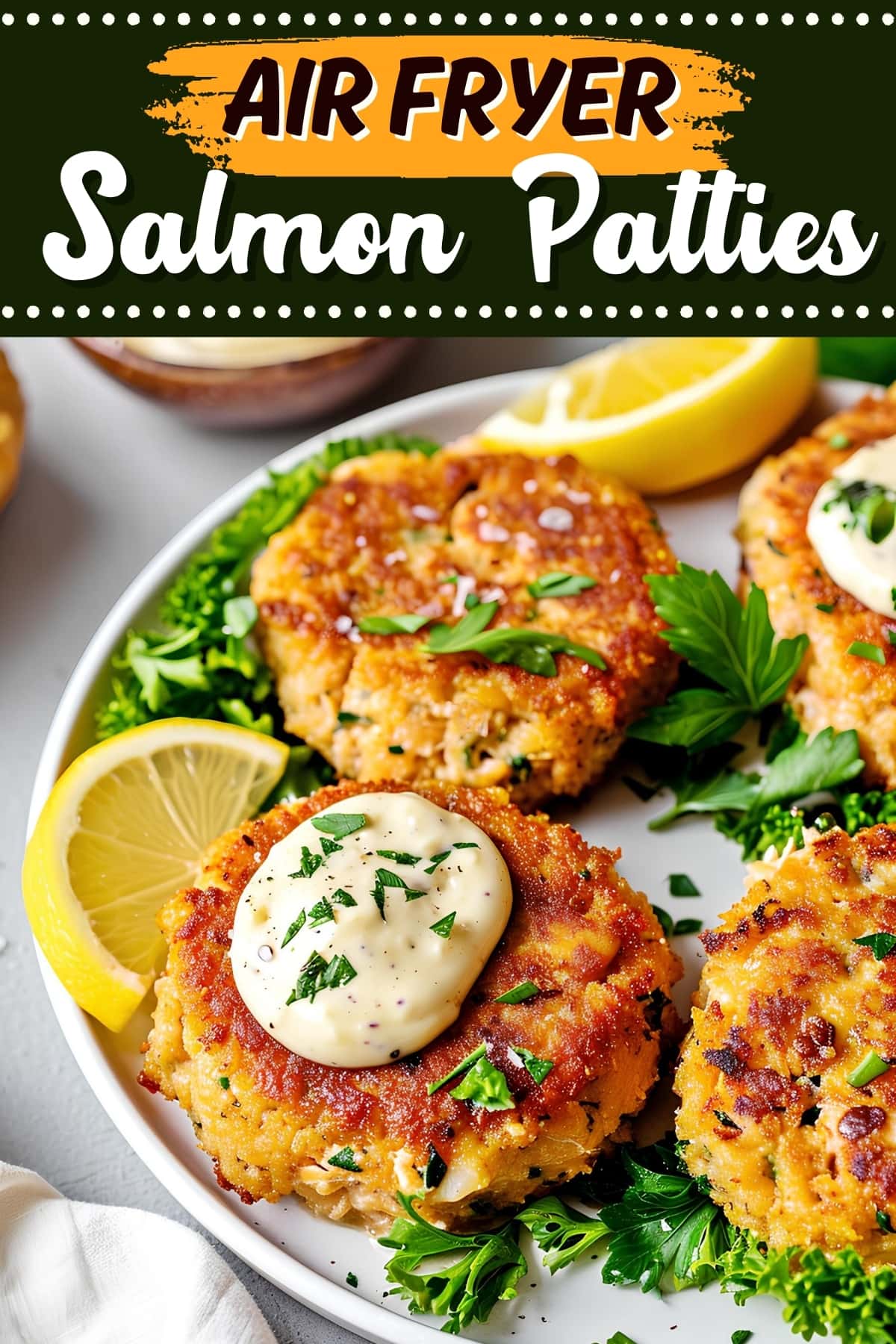 Air Fryer Salmon Patties