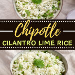 Chipotle Cilantro Lime Rice