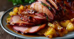 Pineapple Glazed Ham