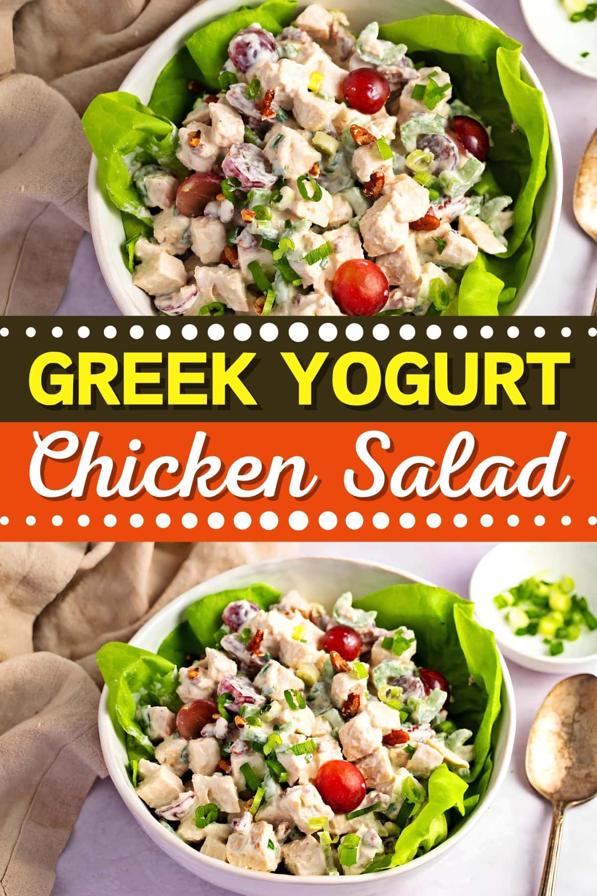 Greek Yogurt Chicken Salad (Healthy & Easy Recipe)