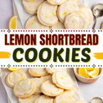 Lemon Shortbread Cookies