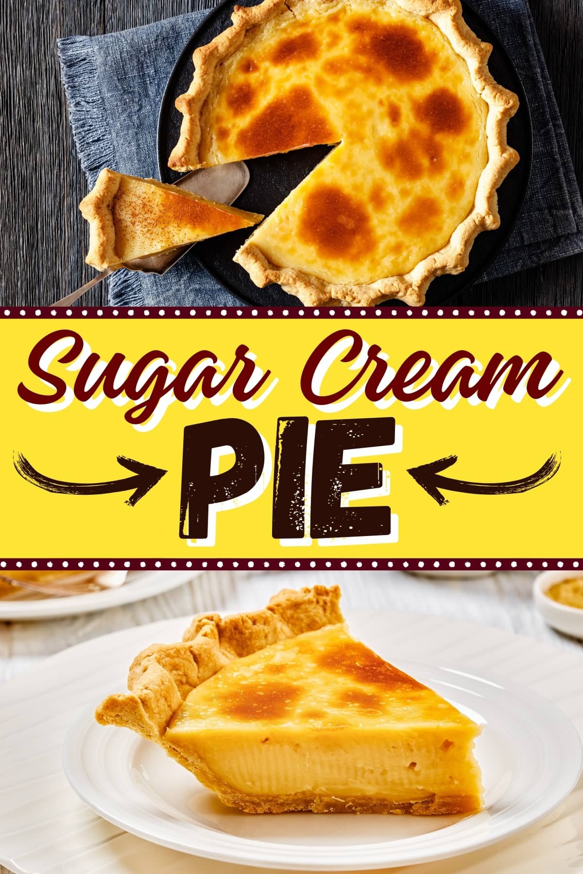 Sugar Cream Pie Recipe