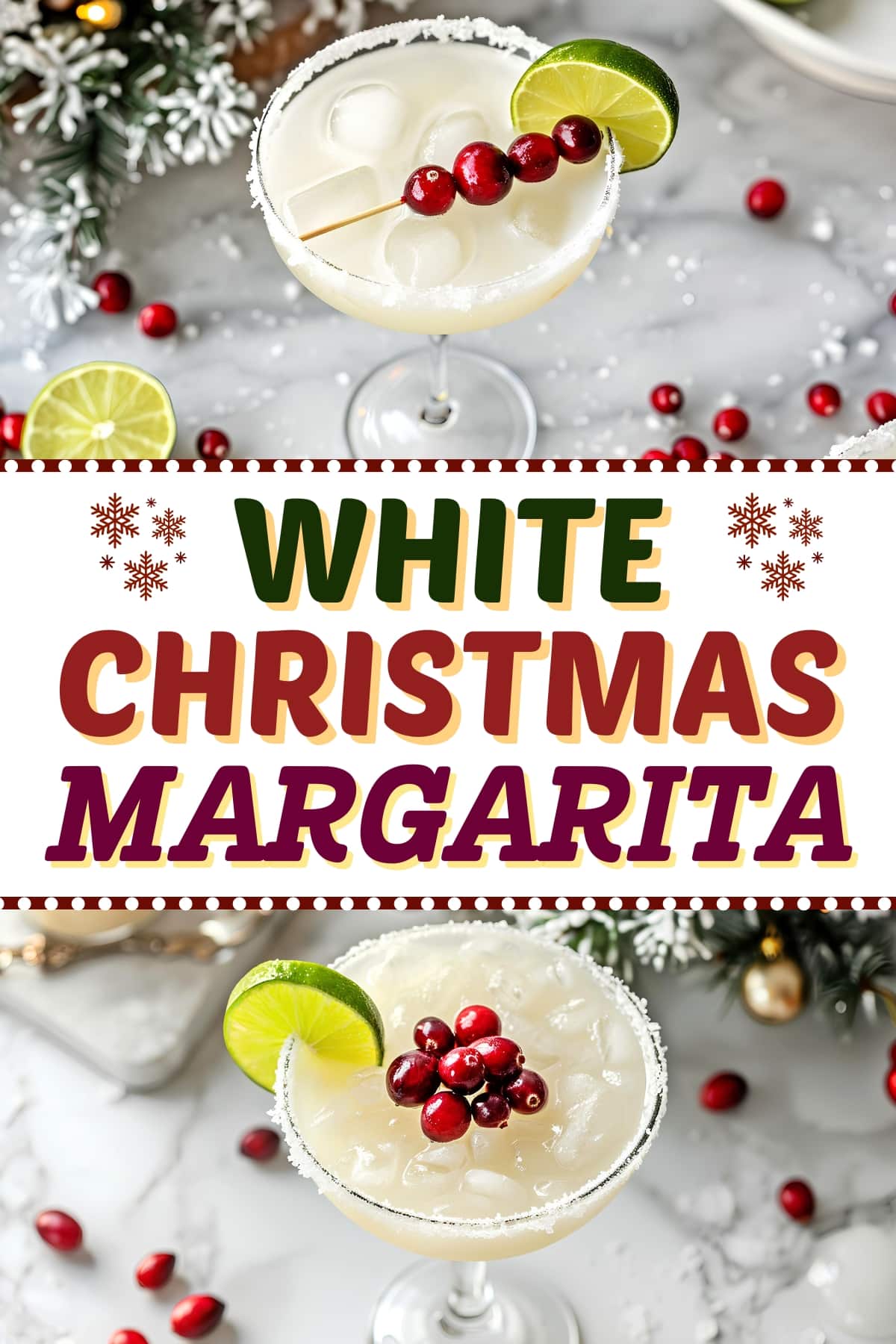 White Christmas Margarita Recipe