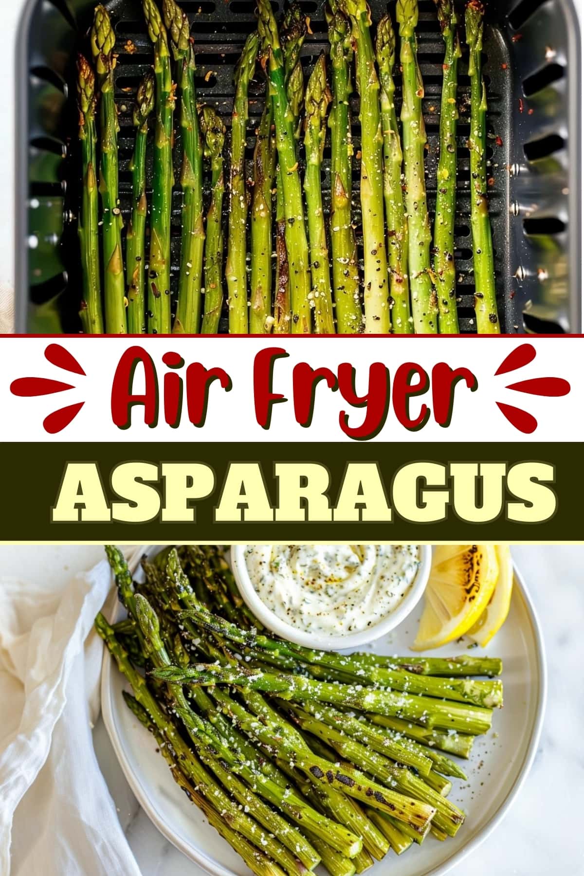 Air fryer asparagus.