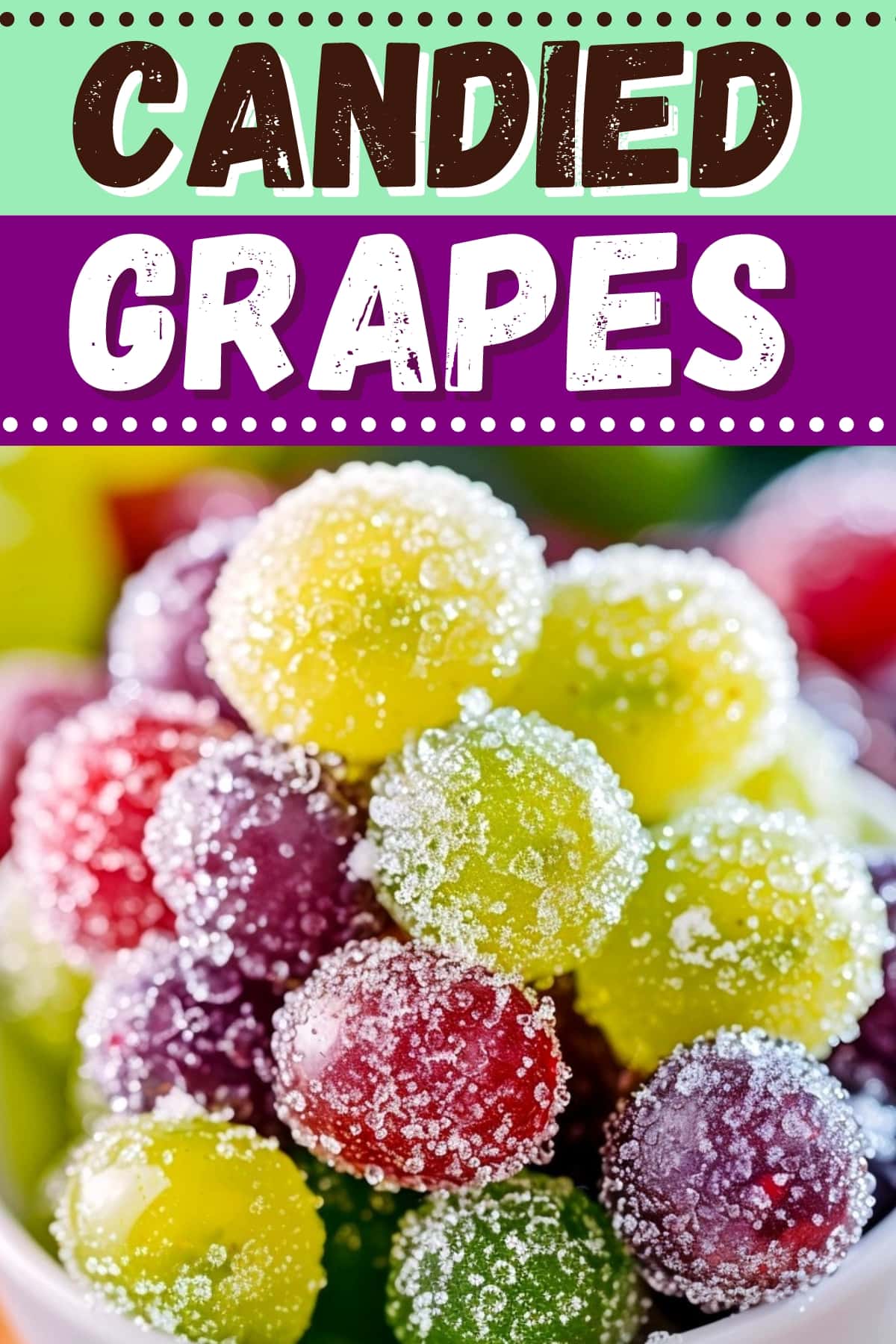 Candied Grapes