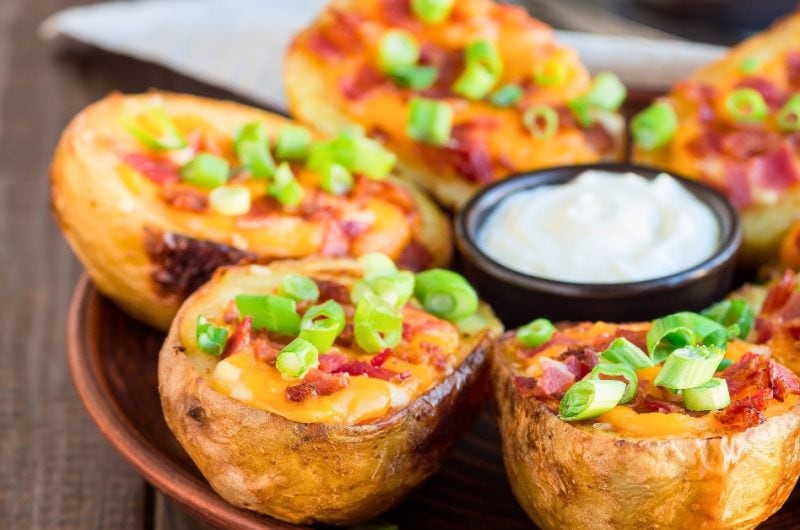 Potato Skins (Crispy Baked Recipe)