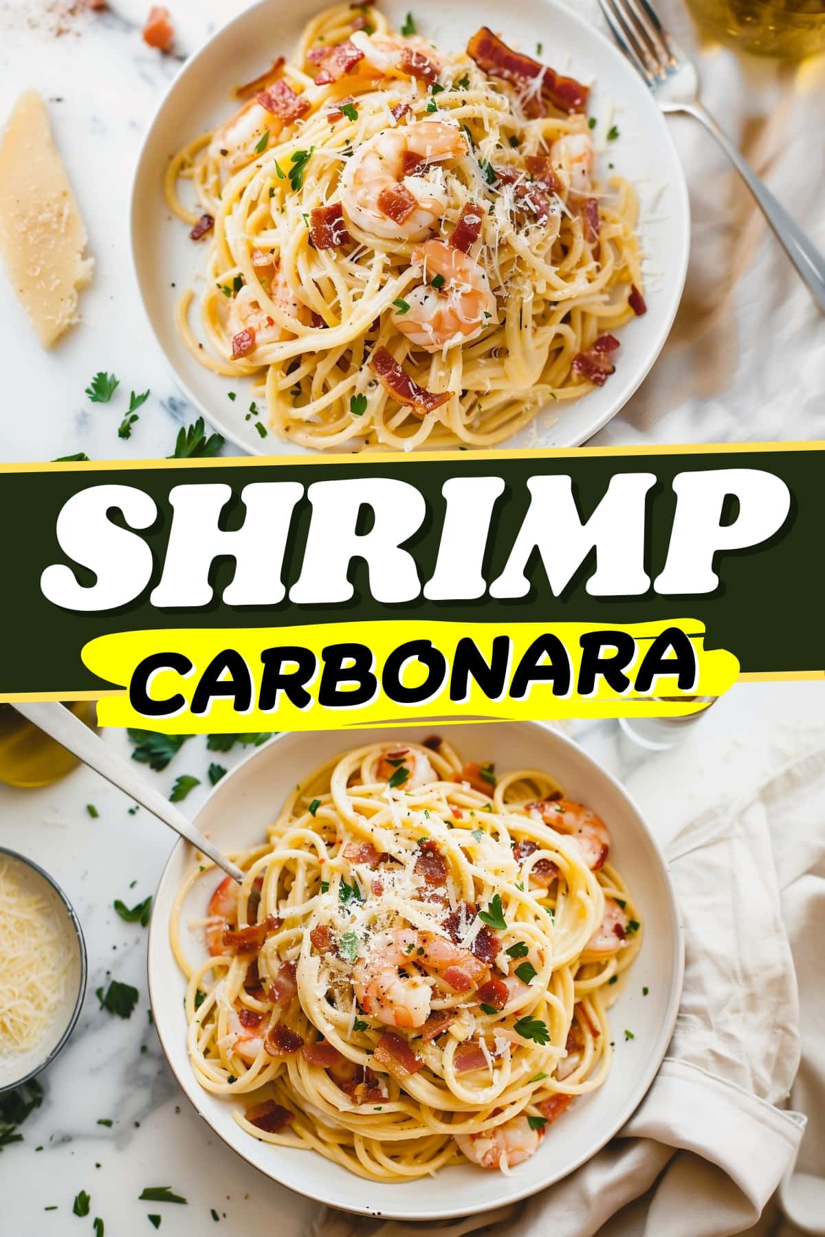 Shrimp Carbonara