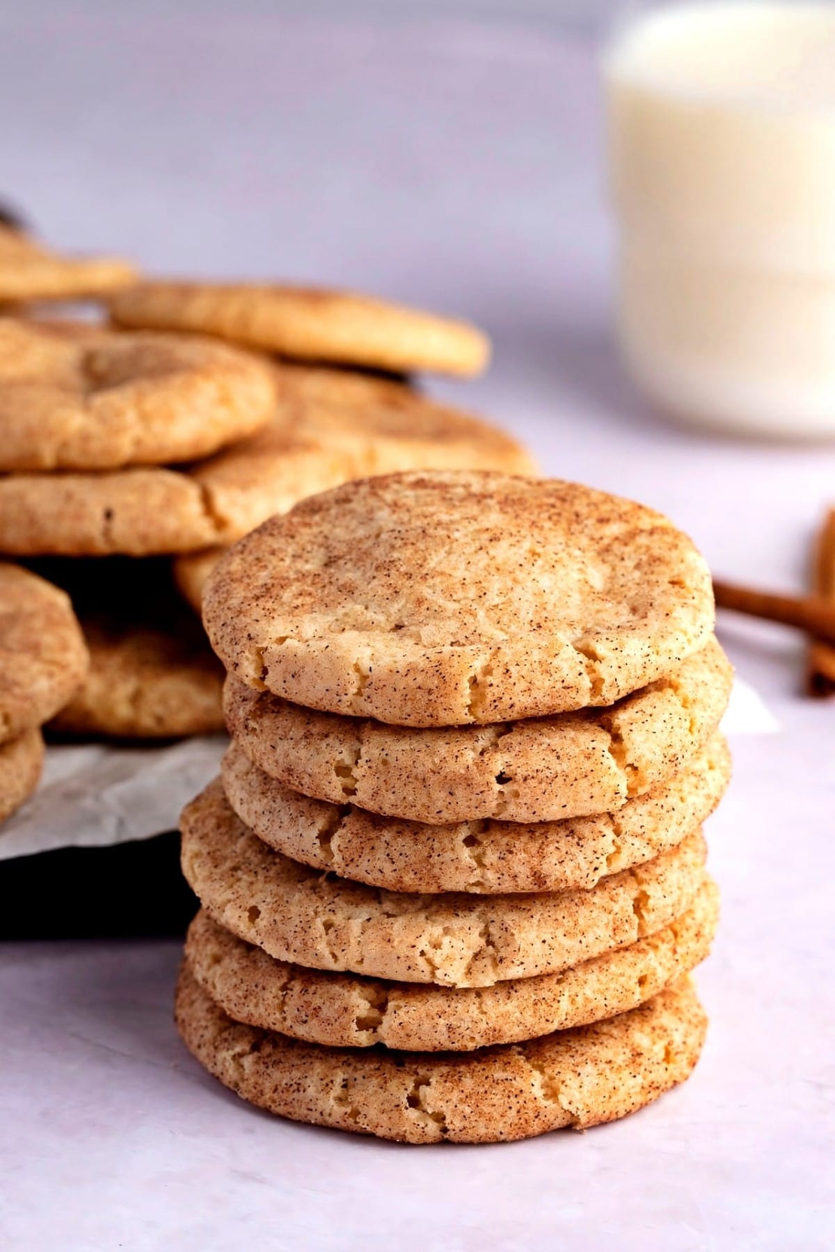 Stack of Cinnamon Cookies