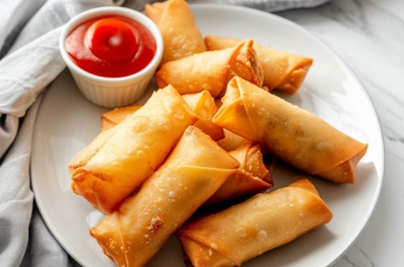 Frozen Egg Rolls in the Air Fryer