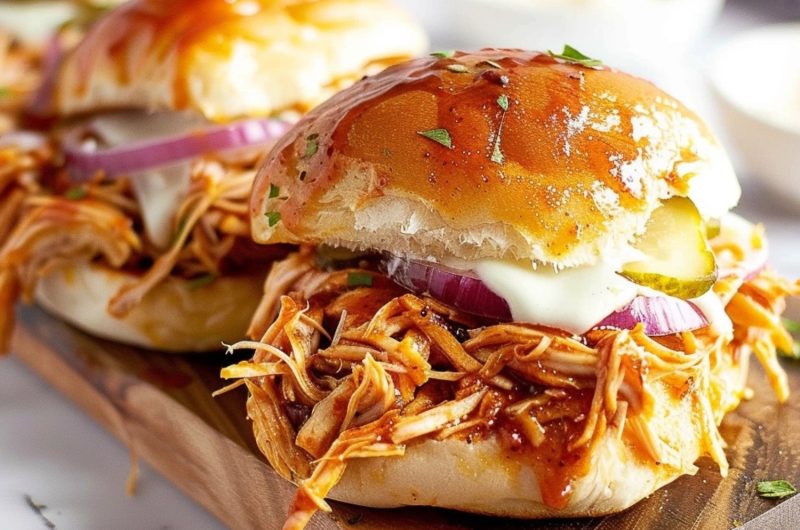 BBQ Chicken Sliders