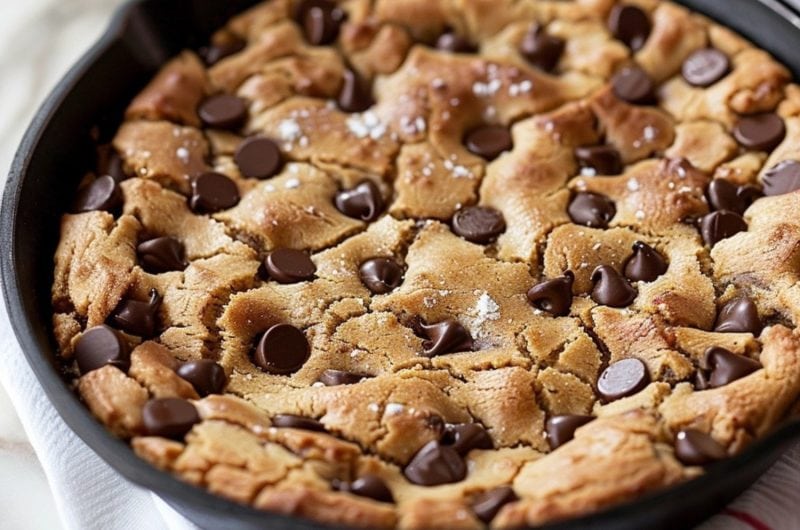 Chocolate Chip Skillet Cookie