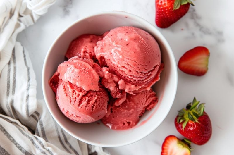 Strawberry Sorbet