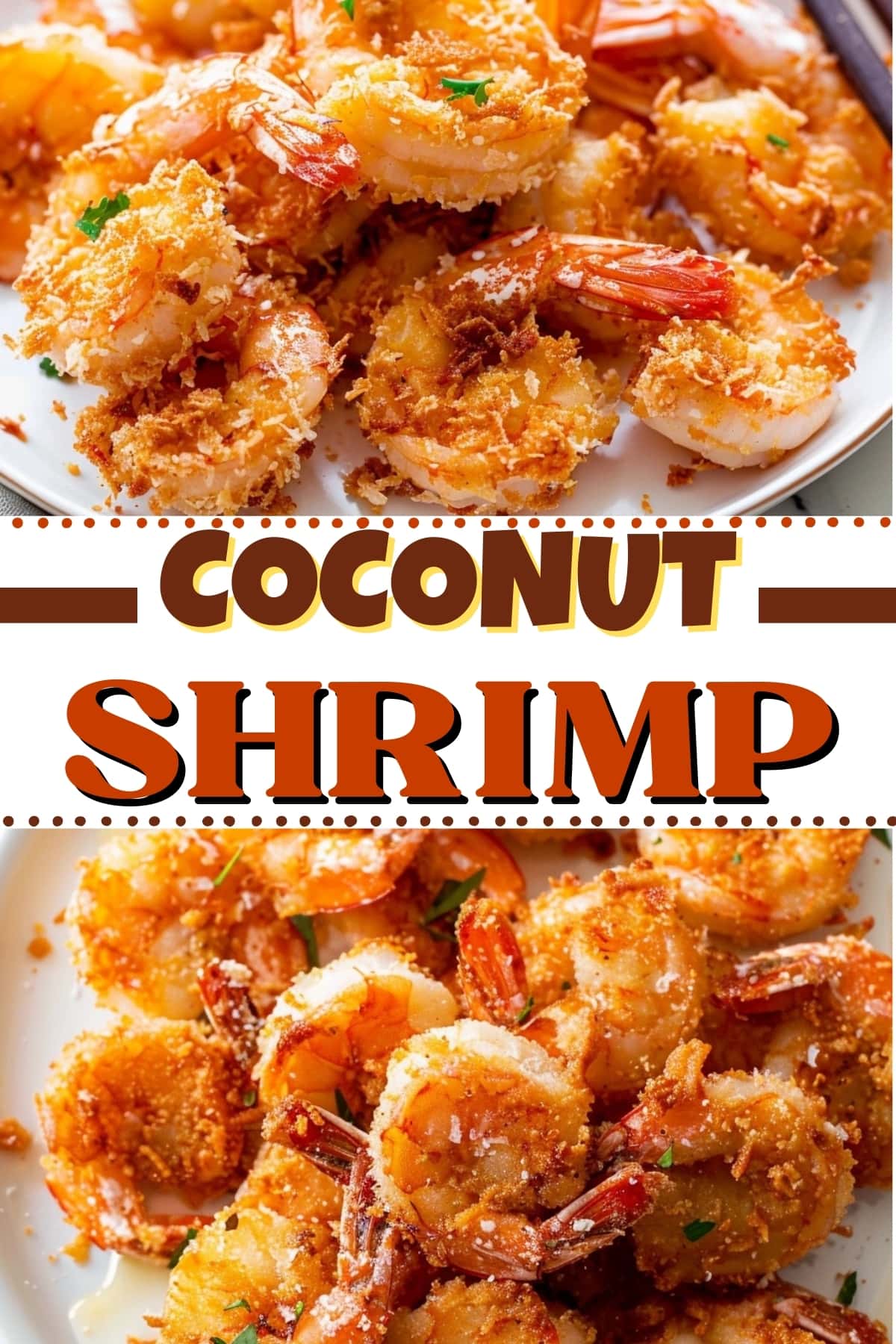 Coconut shrimp.