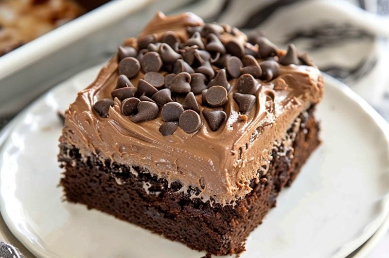 Chocolate Poke Cake