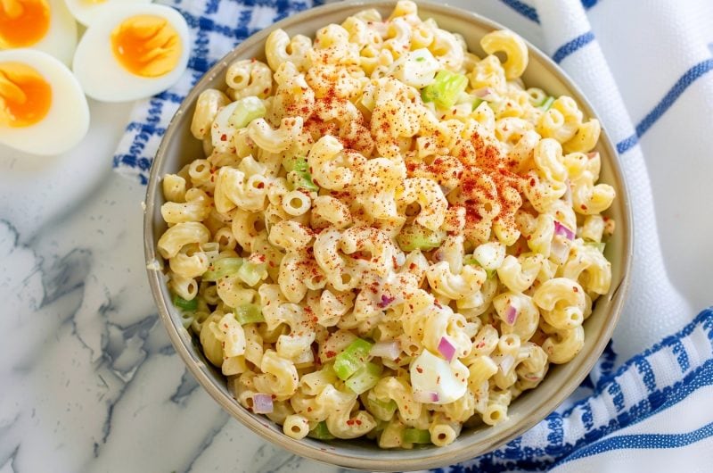 Deviled Egg Pasta Salad