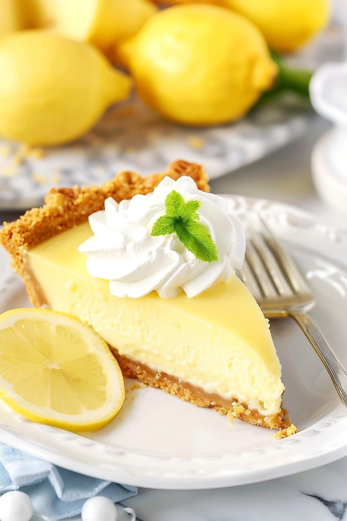No-Bake Lemon Icebox Pie