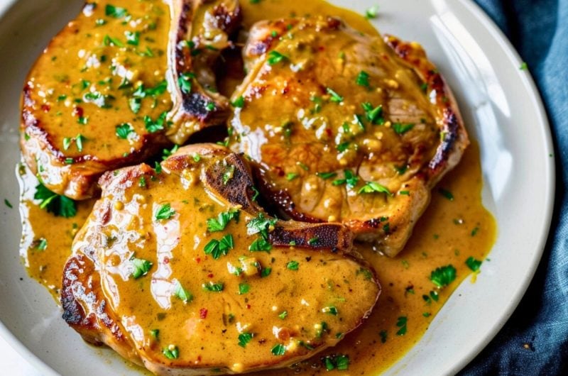 Honey Mustard Pork Chops