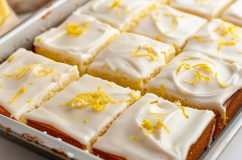 Lemon Sheet Cake