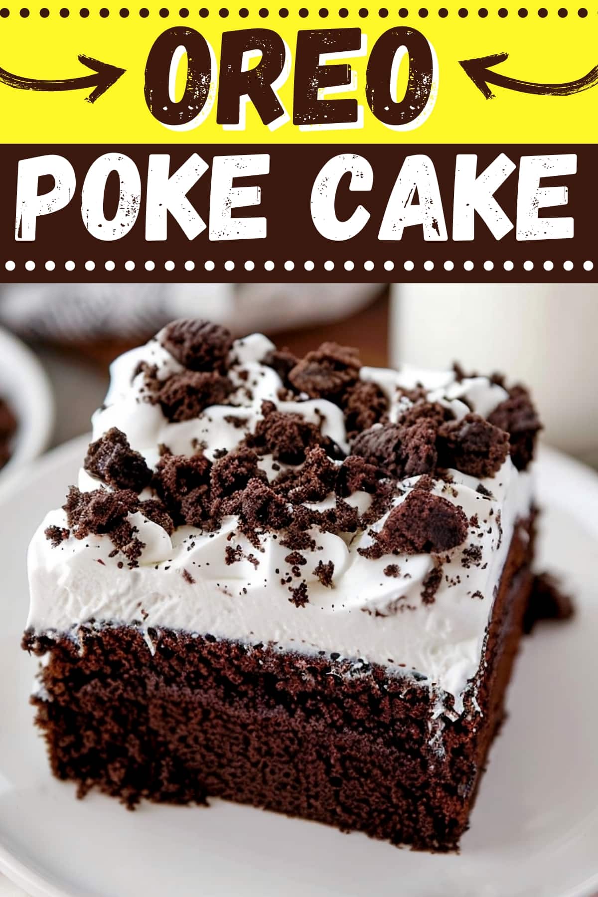 Oreo Poke Cake