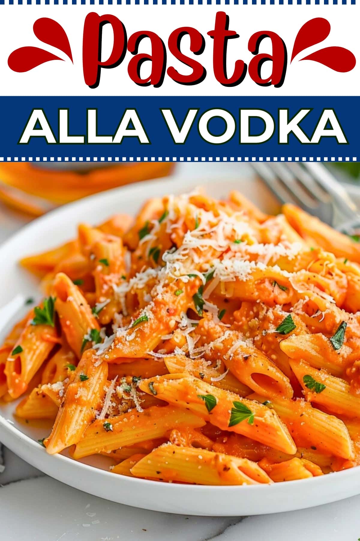 Pasta alla vodka.