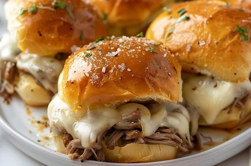 Philly Cheesesteak Sliders    