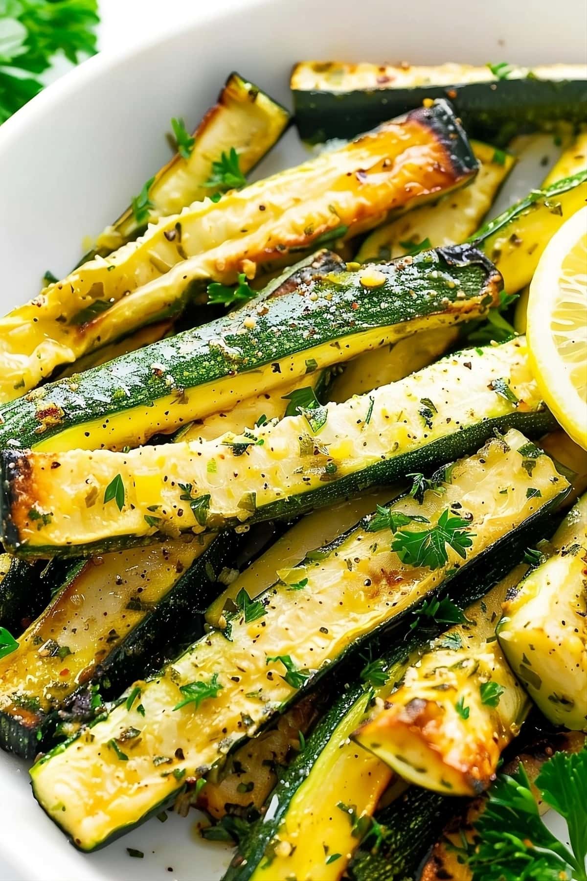 Roasted zucchini 