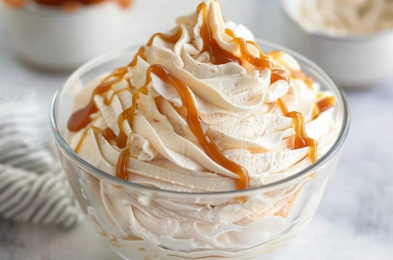 Caramel Whipped Cream 