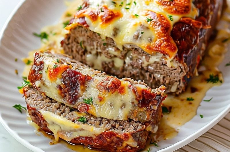 Philly Cheesesteak Meatloaf