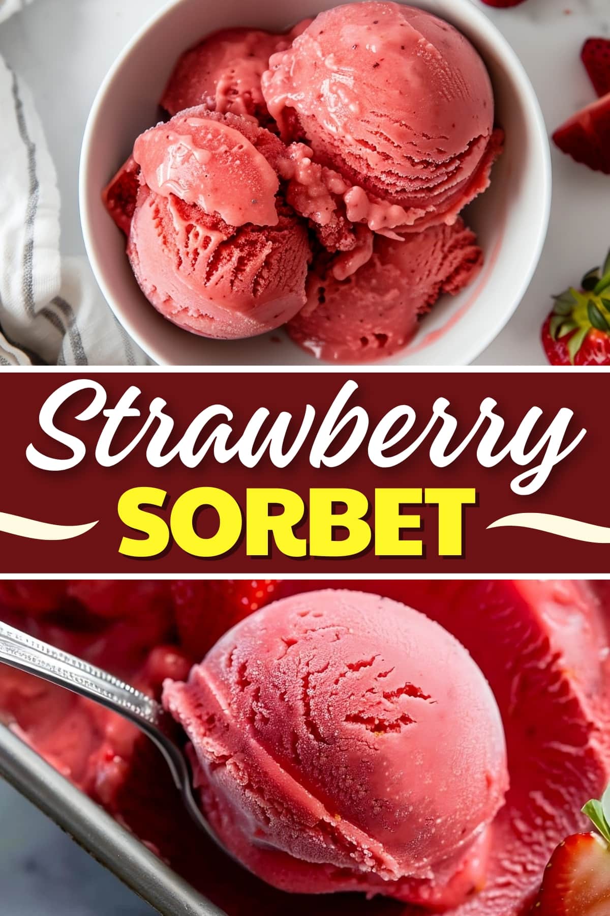 Strawberry Sorbet