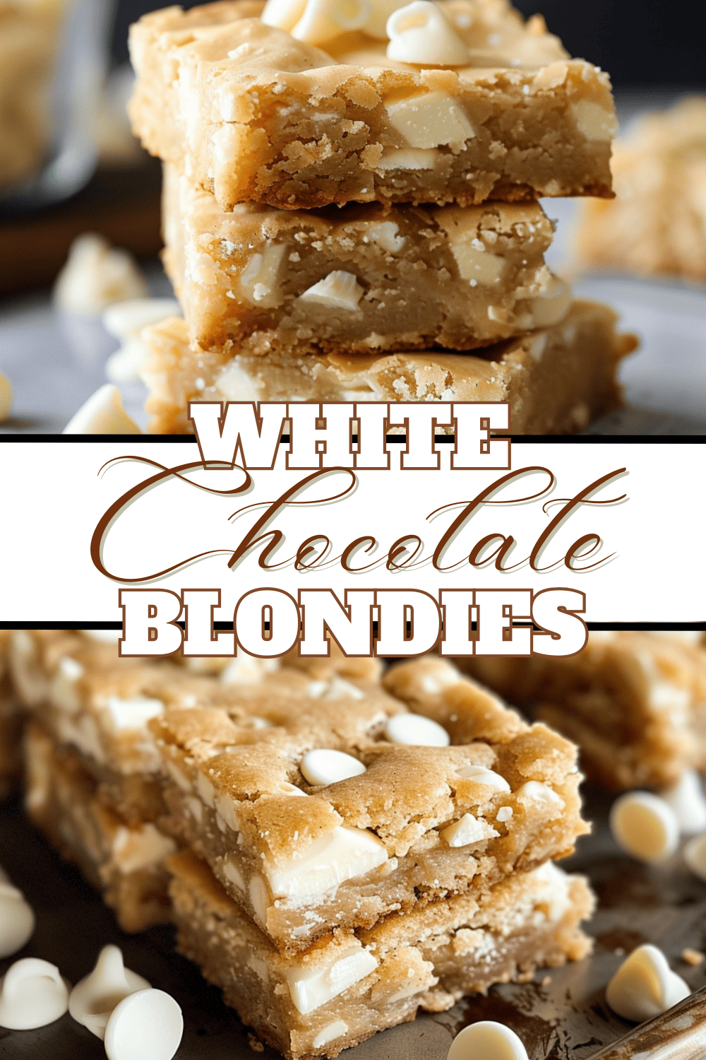 White Chocolate Blondies Recipe