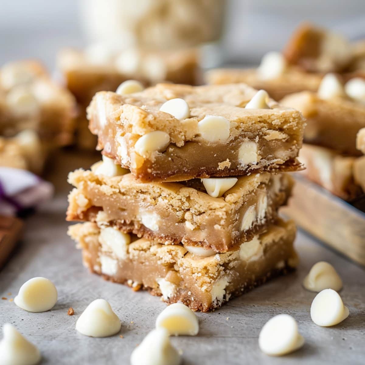 White Chocolate Chip Blondies