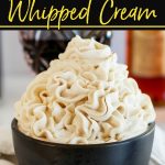 Kahlua Whipped Cream