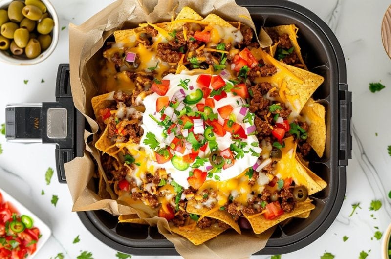 Air Fryer Nachos