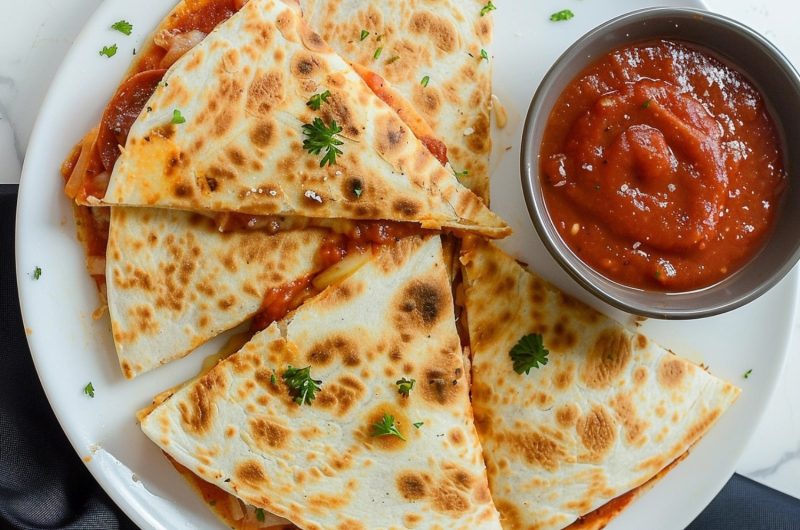 Pizza Quesadilla