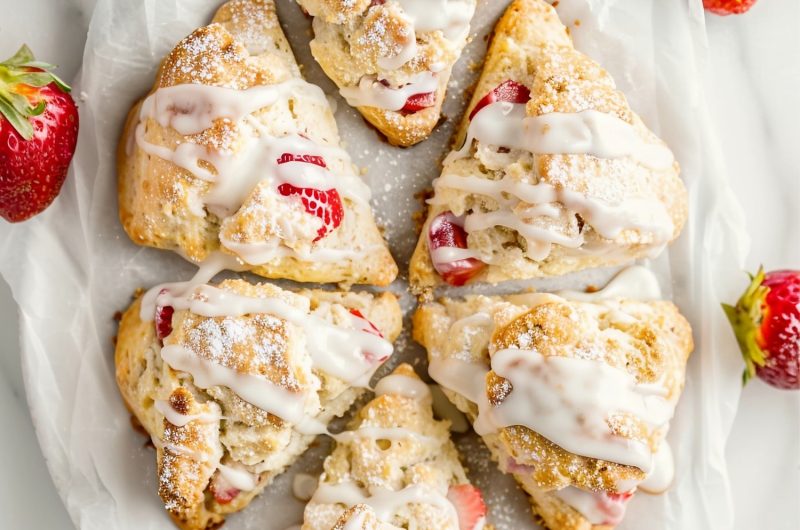 Strawberry Scones