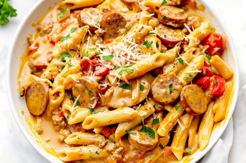 Cajun Sausage Pasta