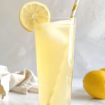 Chick-Fil-A Lemonade in a Tall Glass with Ice