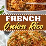 French onion rice.