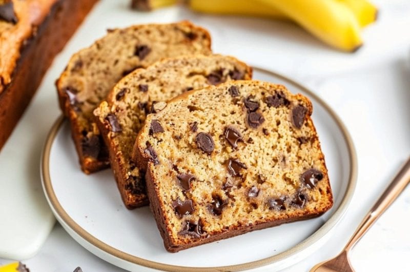 Peanut Butter Banana Bread