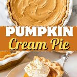 Pumpkin cream pie.