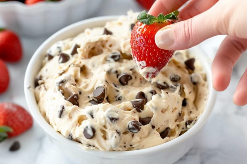 Chocolate Chip Cookie Dough Dip