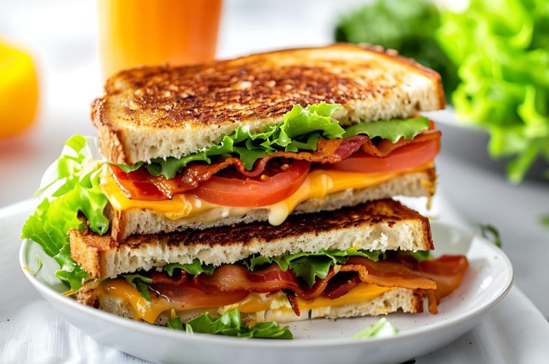 BLT Grilled Cheese Sandwich