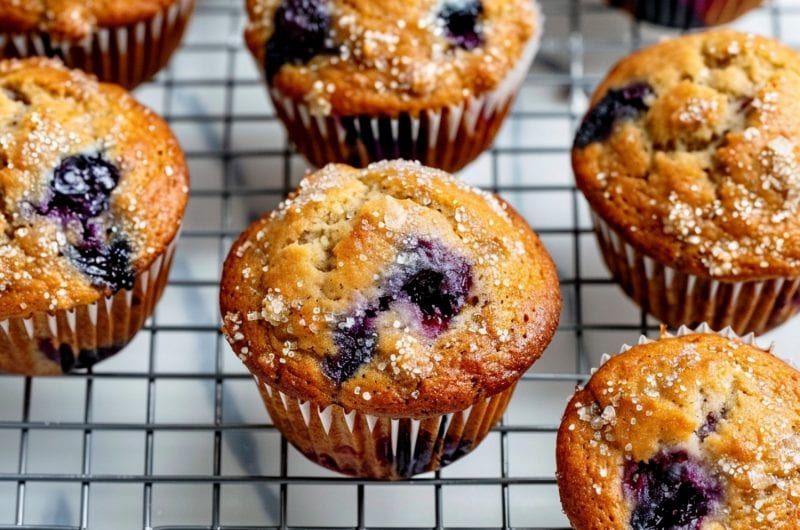 Banana Blueberry Muffins