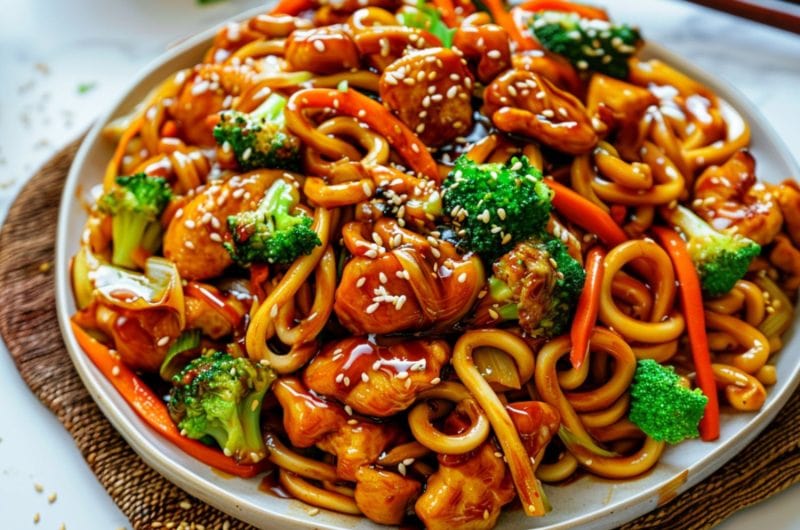 Chicken Teriyaki Noodles