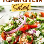 Cucumber Tomato Feta Salad