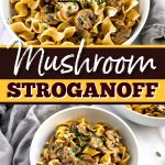 Mushroom Stroganoff