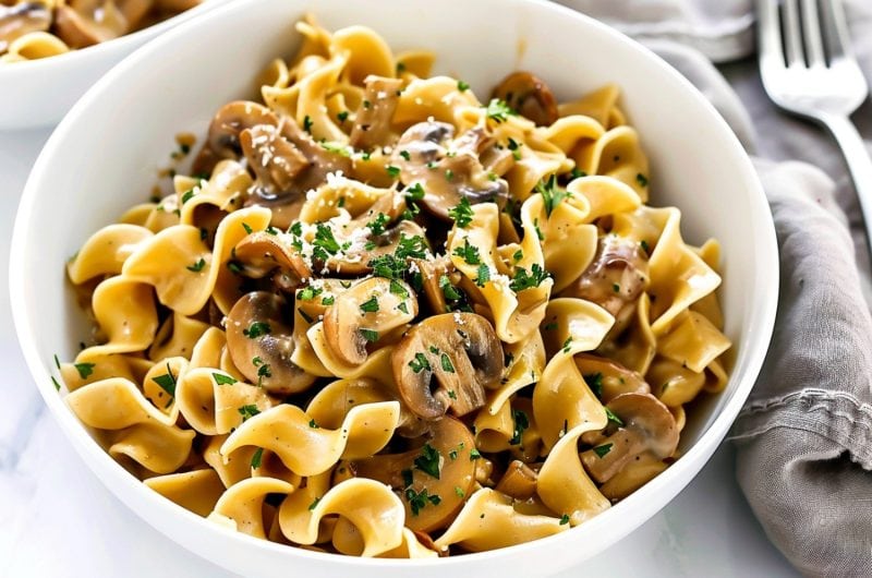 Mushroom Stroganoff